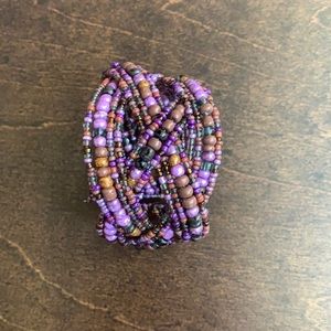 Purple Stretchable Bracelet